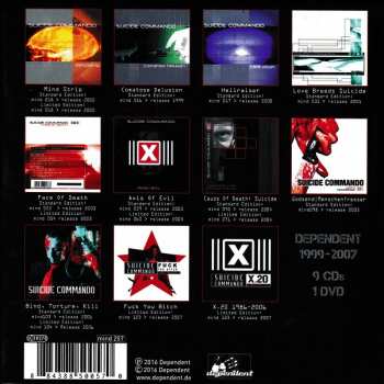 9CD/DVD/Caja Suicide Commando: Compendium X30 Dependent 1999-2007