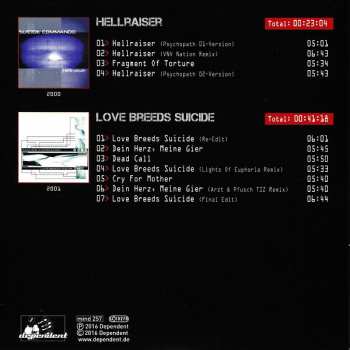 9CD/DVD/Caja Suicide Commando: Compendium X30 Dependent 1999-2007