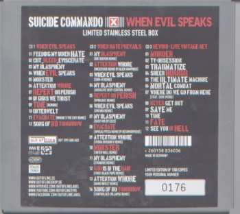 3CD/Caja Suicide Commando: When Evil Speaks LTD | NUM