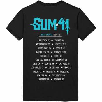 Merch Sum 41: Camiseta Blue Demon 
