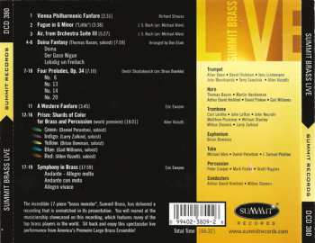 CD Summit Brass: Summit Brass Live