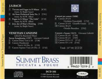 CD Summit Brass: Toccata & Fugue