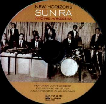 CD The Sun Ra Arkestra: New Horizons DIGI