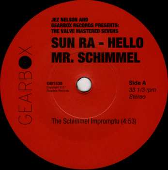 SP Sun Ra: Hello Mr. Schimmel