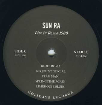 3LP/Caja Sun Ra: Live In Roma 1980 LTD