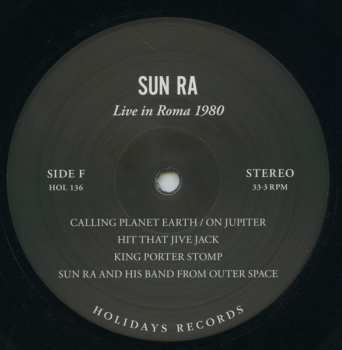 3LP/Caja Sun Ra: Live In Roma 1980 LTD