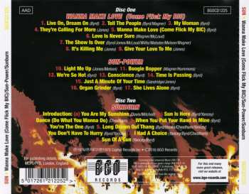 2CD Sun: Wanna Make Love (Come Flick My BIC) / Sun-Power / Sunburn