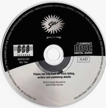 2CD Sun: Wanna Make Love (Come Flick My BIC) / Sun-Power / Sunburn