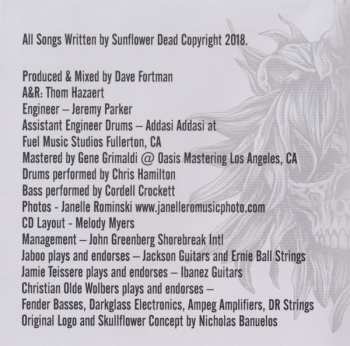 CD Sunflower Dead: C.O.M.A.