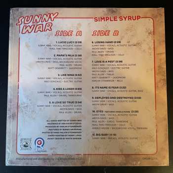 LP Sunny War: Simple Syrup LTD | CLR