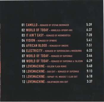 CD Supermax: Best Of Remixes ( 33rd Anniversary Edition)