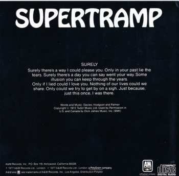 CD Supertramp: Supertramp