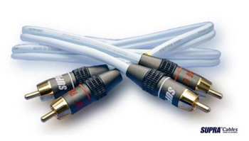 Técnica de áudio Supra Dual 2rca - 2rca 0,5m