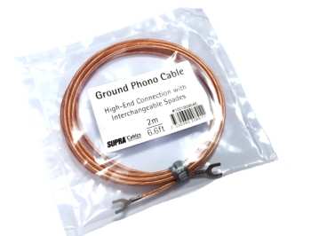 Técnica de áudio Supra Ground Phono Cable 1m