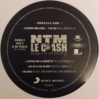 2LP Suprême NTM: Le Clash Boss Vs IV My People 