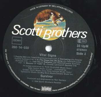 LP Survivor: Vital Signs