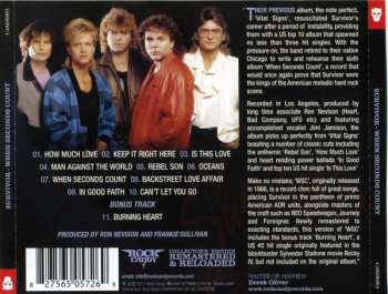 CD Survivor: When Seconds Count