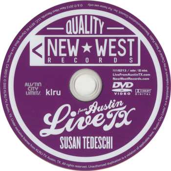 CD/DVD Susan Tedeschi: Live From Austin TX