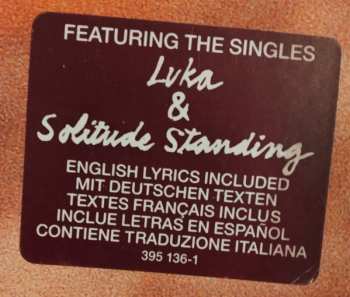 LP Suzanne Vega: Solitude Standing