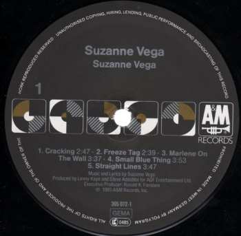 LP Suzanne Vega: Suzanne Vega