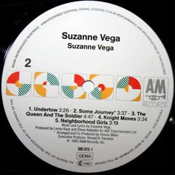 LP Suzanne Vega: Suzanne Vega
