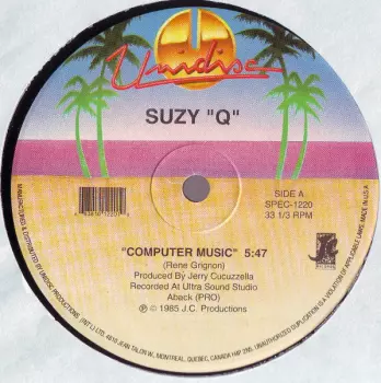 Suzy Q: Computer Music / Get On Up And Do It Again / Harmony