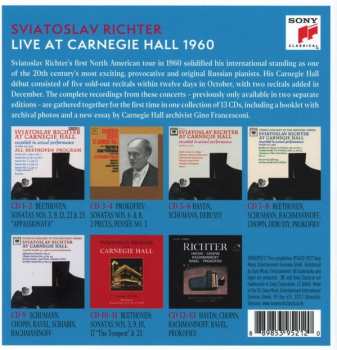 13CD/Caja Sviatoslav Richter: Live At Carnegie Hall 1960