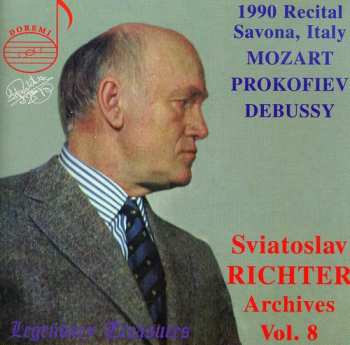 Album Sergei Prokofiev: Archives Vol. 8 / 1990 Recital Savona, Italy