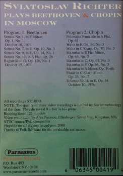 DVD Sviatoslav Richter: Plays Beethoven & Chopin In Moscow