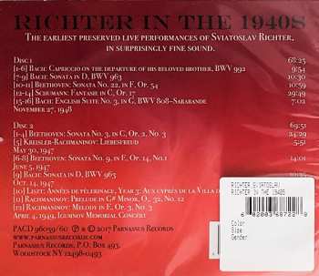 2CD Sviatoslav Richter: Richter In The 1940s