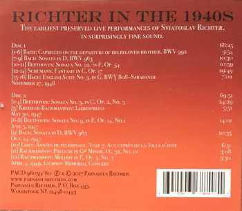 2CD Sviatoslav Richter: Richter In The 1940s