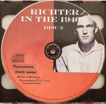 2CD Sviatoslav Richter: Richter In The 1940s