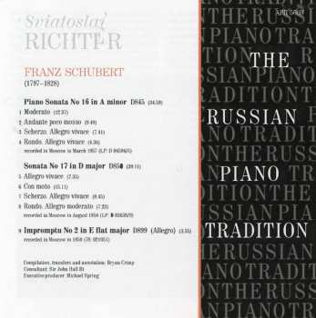 CD Franz Schubert: The Russian Piano Tradition - The Neuhaus School