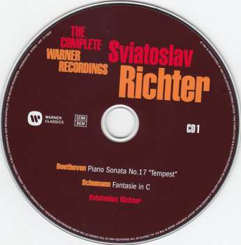 24CD/Caja Sviatoslav Richter: The Complete Warner Recordings