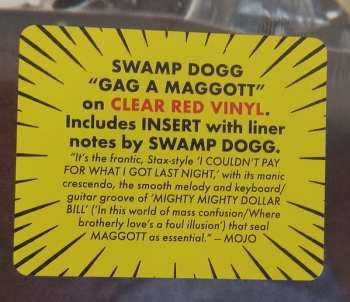 LP Swamp Dogg: Gag A Maggot CLR