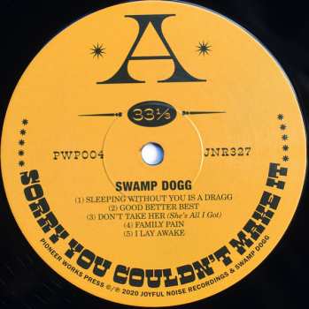 LP Swamp Dogg: Sorry You Couldn't Make It