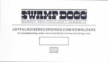 LP Swamp Dogg: Sorry You Couldn't Make It