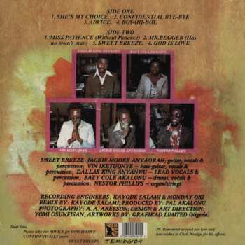 LP Sweet Breeze: Advice