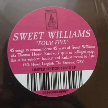 3LP Sweet Williams: Four Five LTD