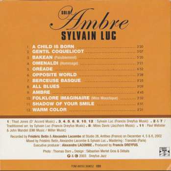 3CD/Caja Sylvain Luc: 3 Original Album Classics