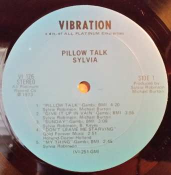 LP Sylvia Robinson: Pillow Talk CLR