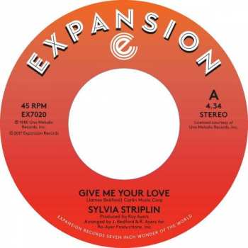 SP Sylvia Striplin: Give Me Your Love