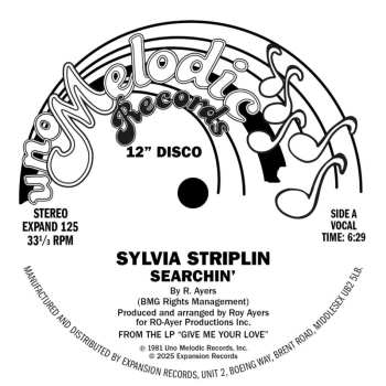 Album Sylvia Striplin: Searchin'