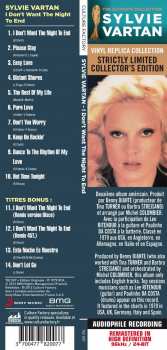 CD Sylvie Vartan: I Don't Want The Night To End LTD