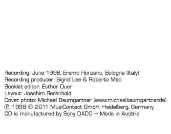 CD Gaetano Nasillo: The Dresden Manuscript - Music for Two Lutes DIGI