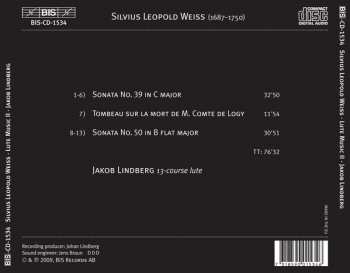 CD Sylvius Leopold Weiss: Lute Music II