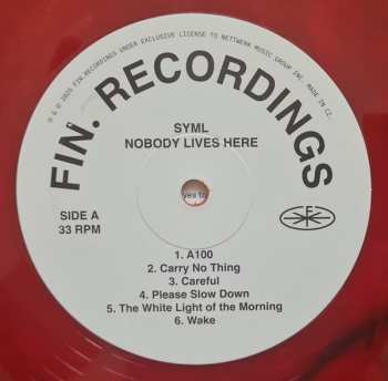 LP SYML: Nobody Lives Here CLR | LTD