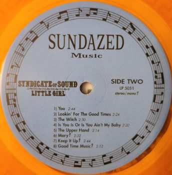LP Syndicate Of Sound: Little Girl CLR
