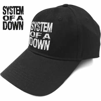 Merch System Of A Down: Gorra Stacked Logo System Of A Down