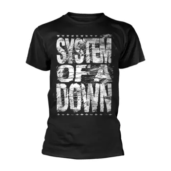 Camiseta Distressed Logo System Of A Down